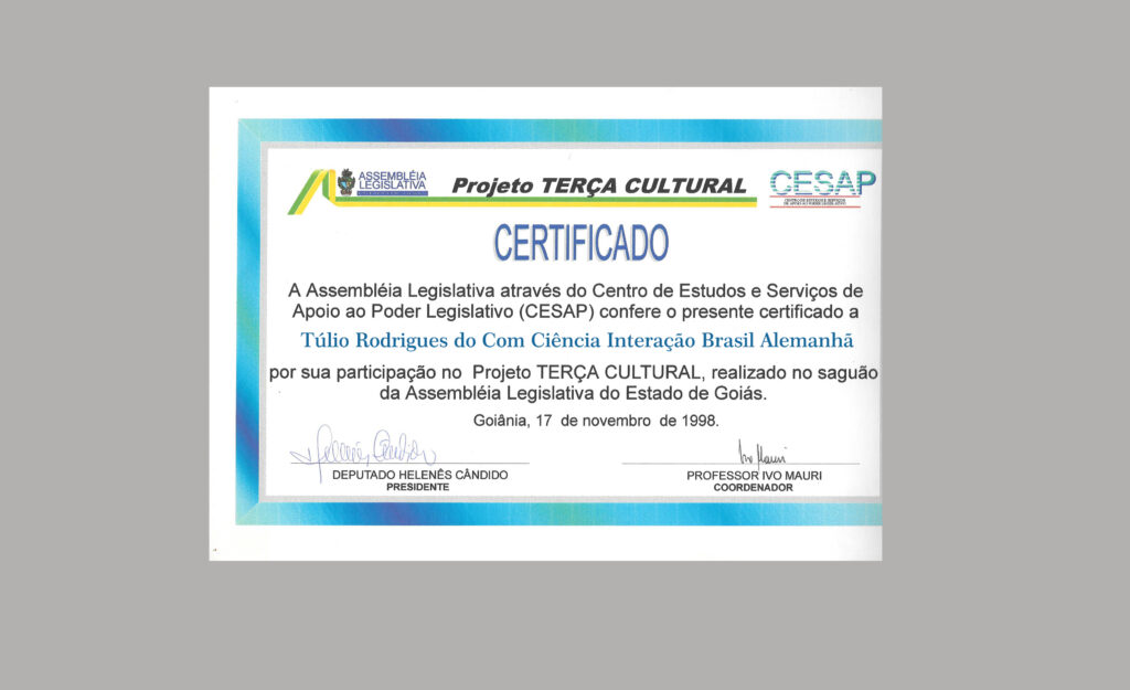 Assembleia Legislativa Goiás- Criador e Curador de Exposição 1a