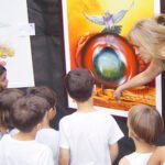 Visitas monitoradas de escolas à Exposições do Com Ciência
